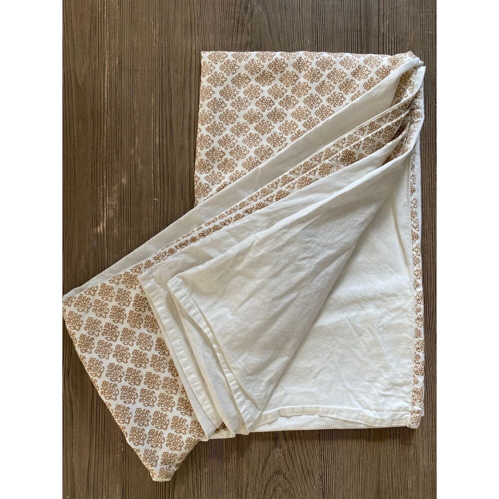 Threshold Flower over Flower Cinnamon Color Bedroom King Pillowcases